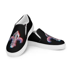 3D Logo Men’s slip-ons