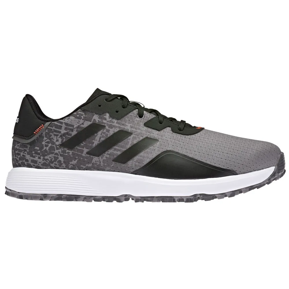 adidas Mens S2G Recycled Polyester Wide Spikeless Golf Shoes