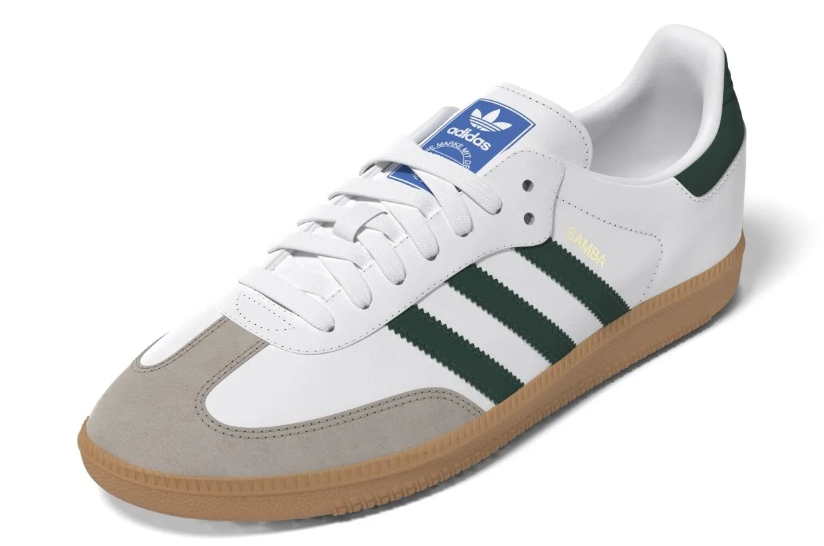 Adidas sneakers IE3437 SAMBA OG FTWWHT/CGREEN