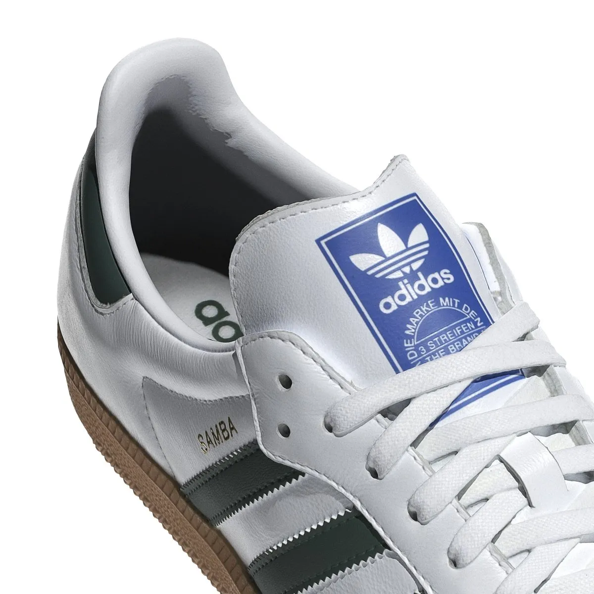 Adidas sneakers IE3437 SAMBA OG FTWWHT/CGREEN