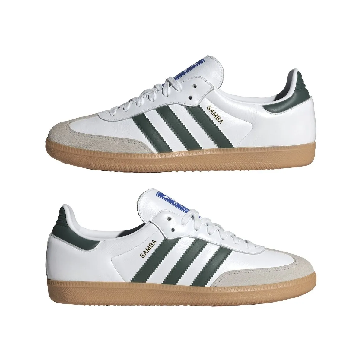 Adidas sneakers IE3437 SAMBA OG FTWWHT/CGREEN