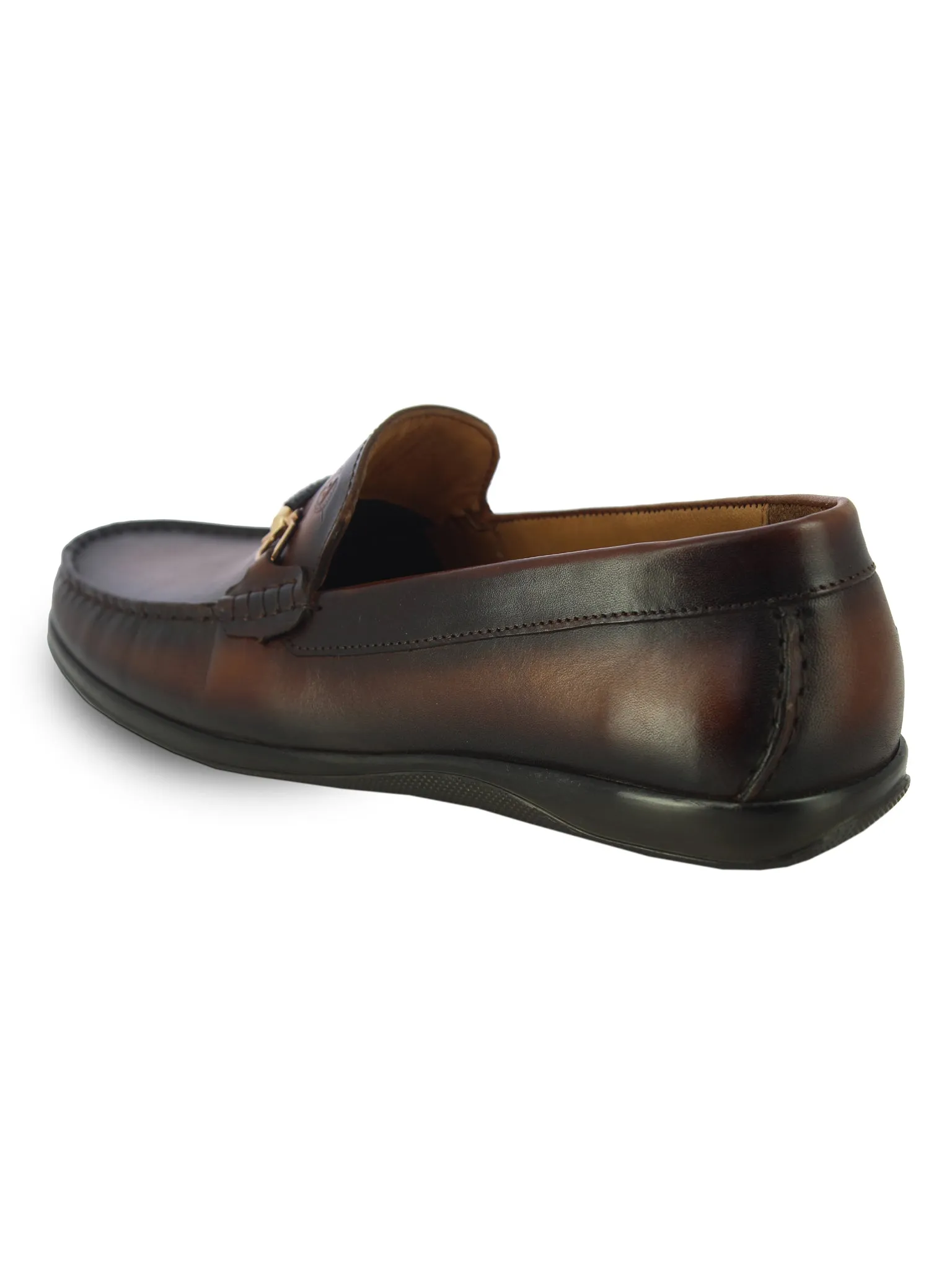 Alberto Torresi Mens Leon Tan Loafers