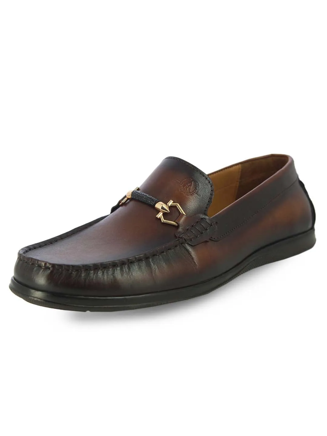 Alberto Torresi Mens Leon Tan Loafers