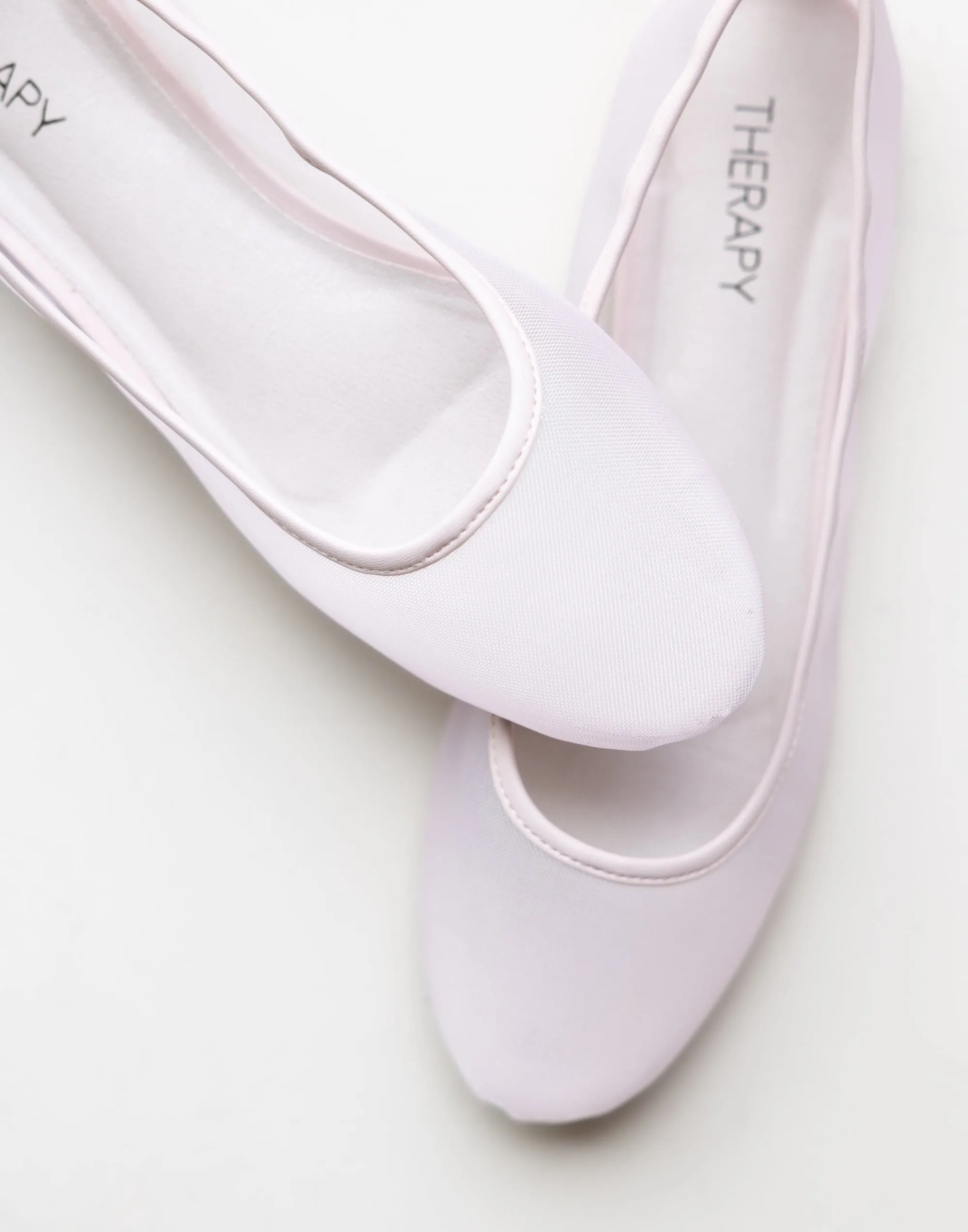 Arlo Mesh Ballet Flat (Blush) - By Therapy