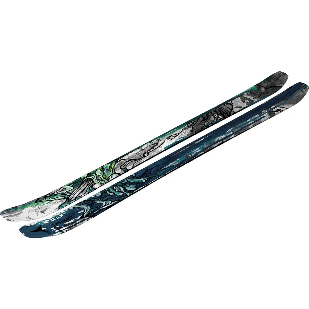 Atomic Bent 100 Skis 2024 / Marker Jester 16 ID Ski Bindings Package