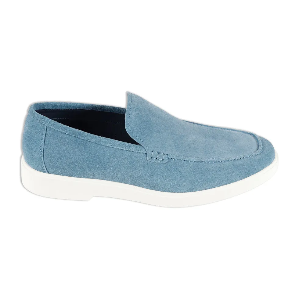 Azor La Mode Savona Slip On Shoes Sky