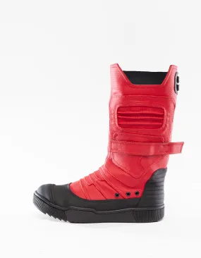 BIG BOOTS OVERWALK RED