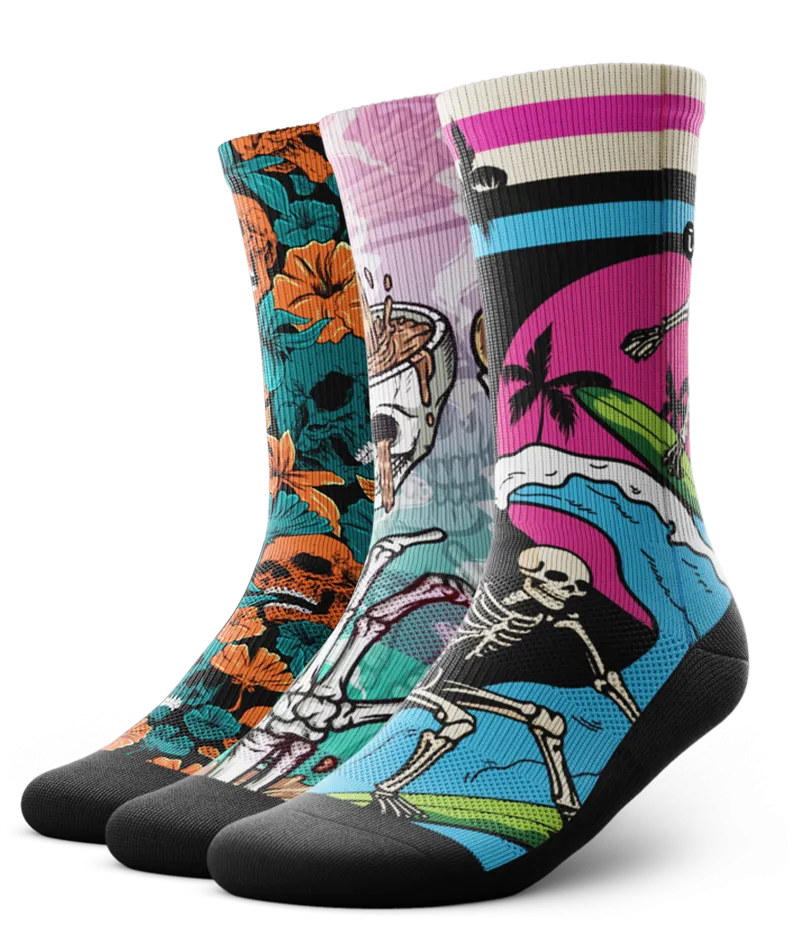 Bones Crew Socks 3-Pack