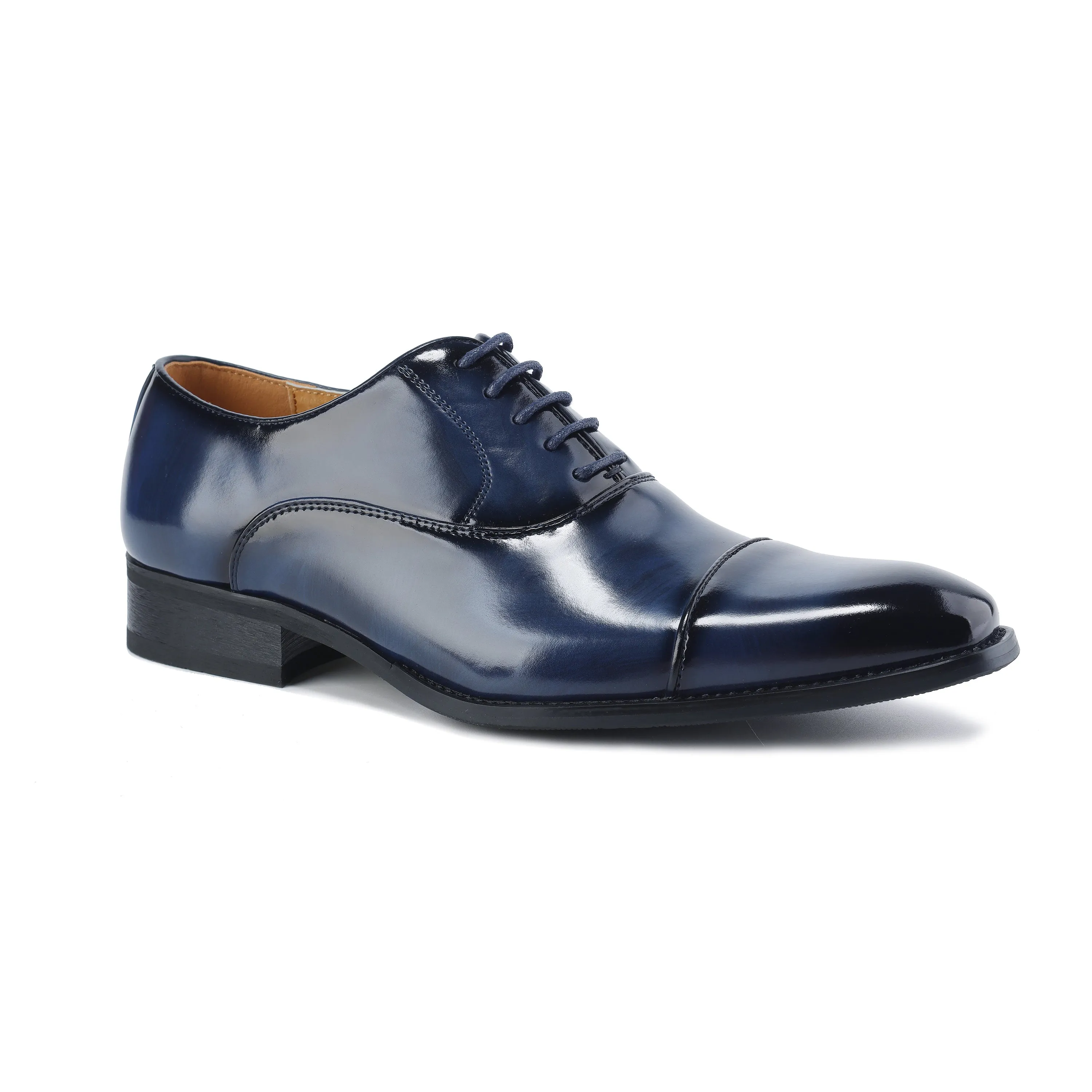 Gino Vitale Lace-up Cap Toe Dress Shoes