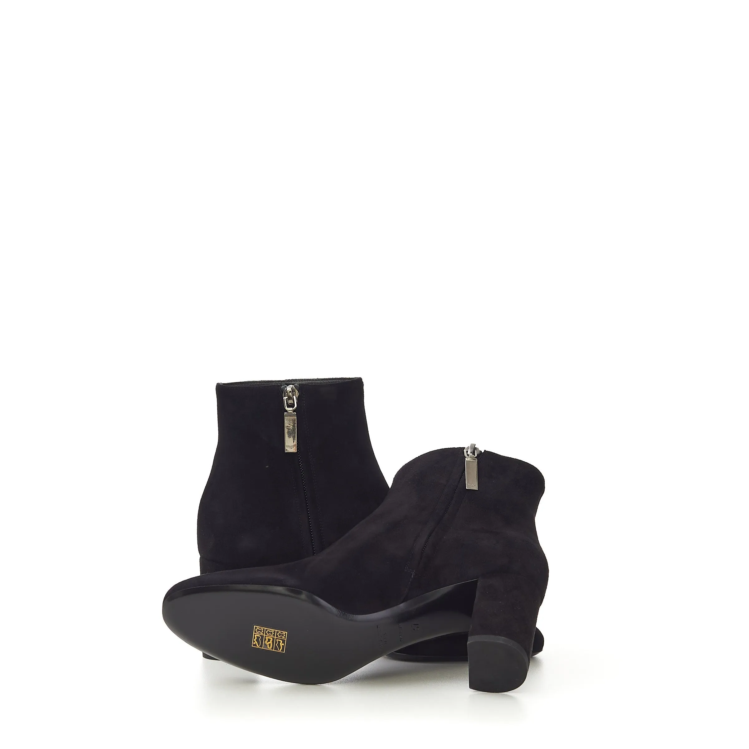 Loulou Bootie In Black Suede