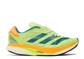 Men's Adidas Adizero Adios Pro 2, Pulse Lime/Real Teal/Flash Orange, 12 D Medium