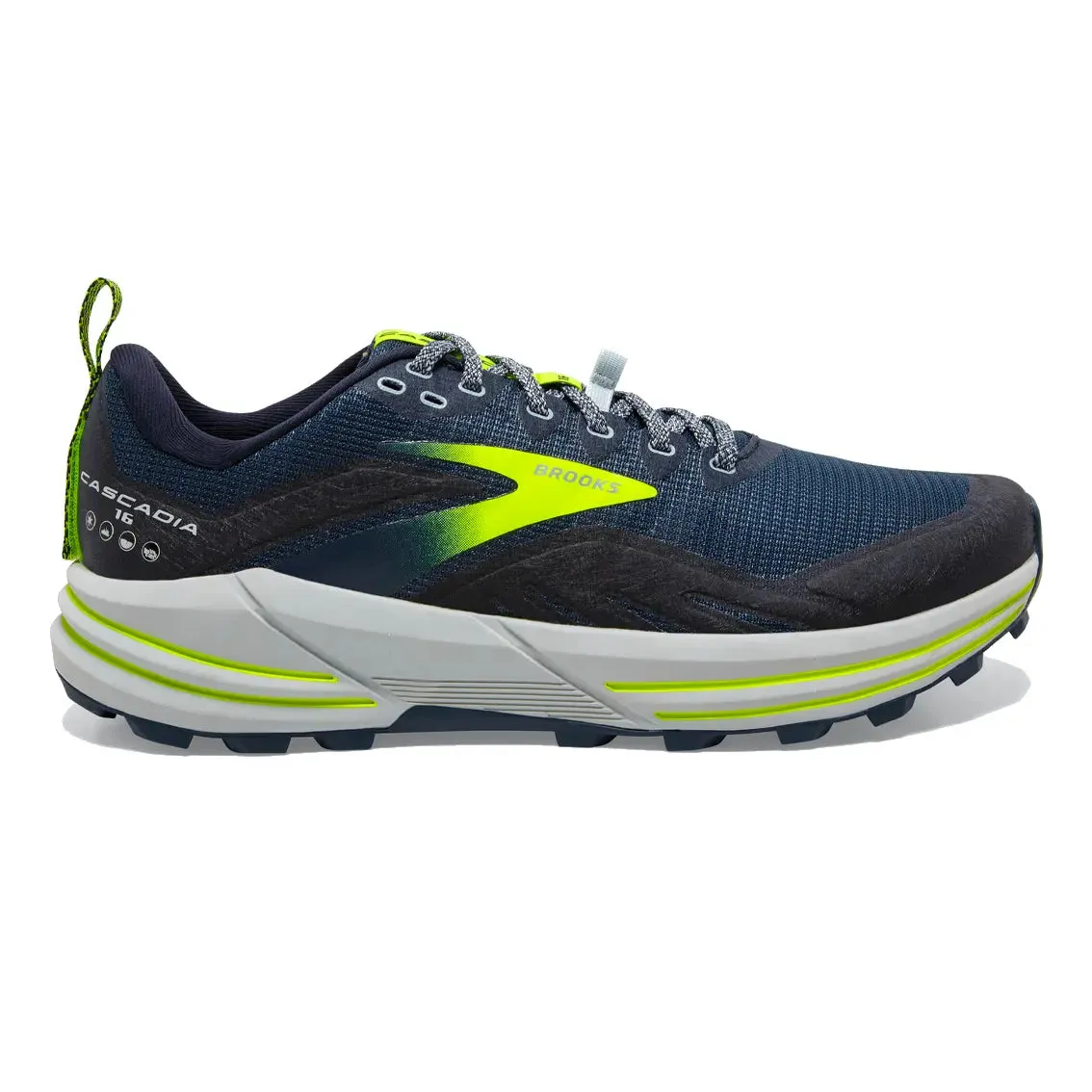 Mens Brooks Cascadia 16 - Titan / Peacoat / Nightlife