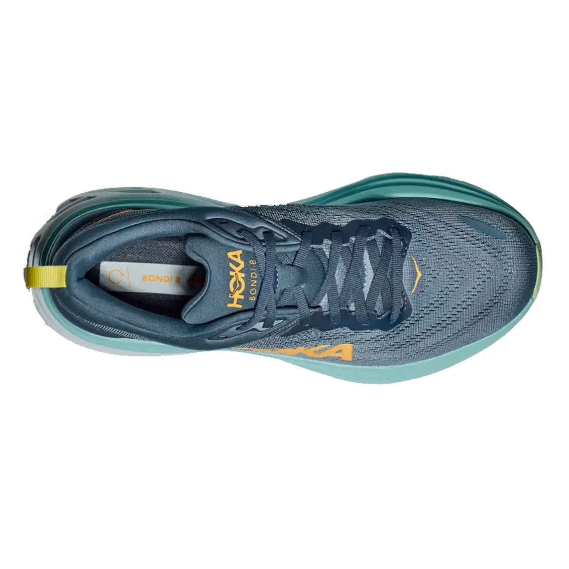 Mens HOKA Bondi 8 - Real Teal / Shadow