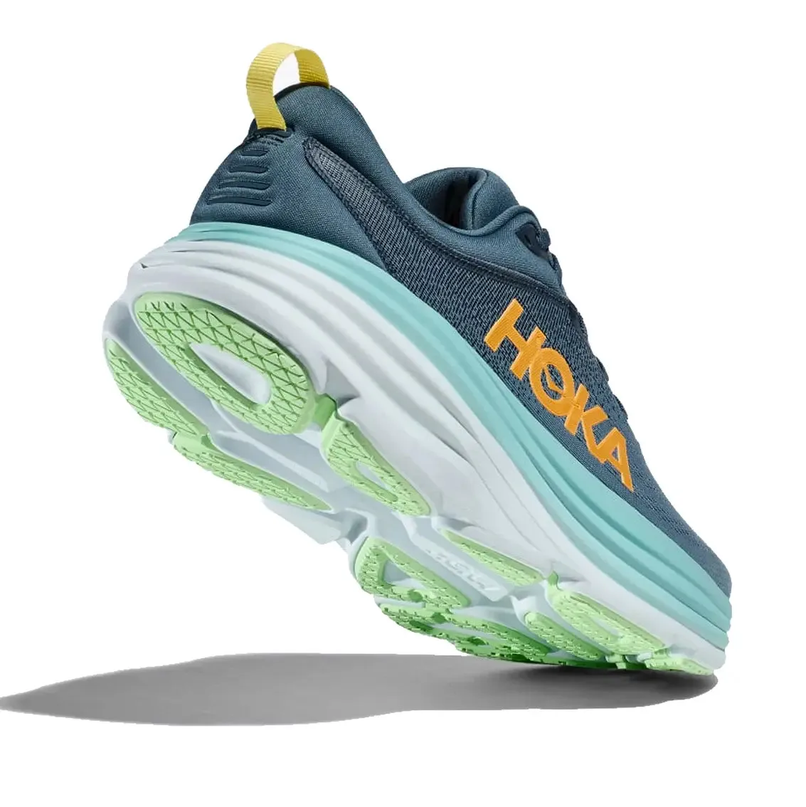 Mens HOKA Bondi 8 - Real Teal / Shadow