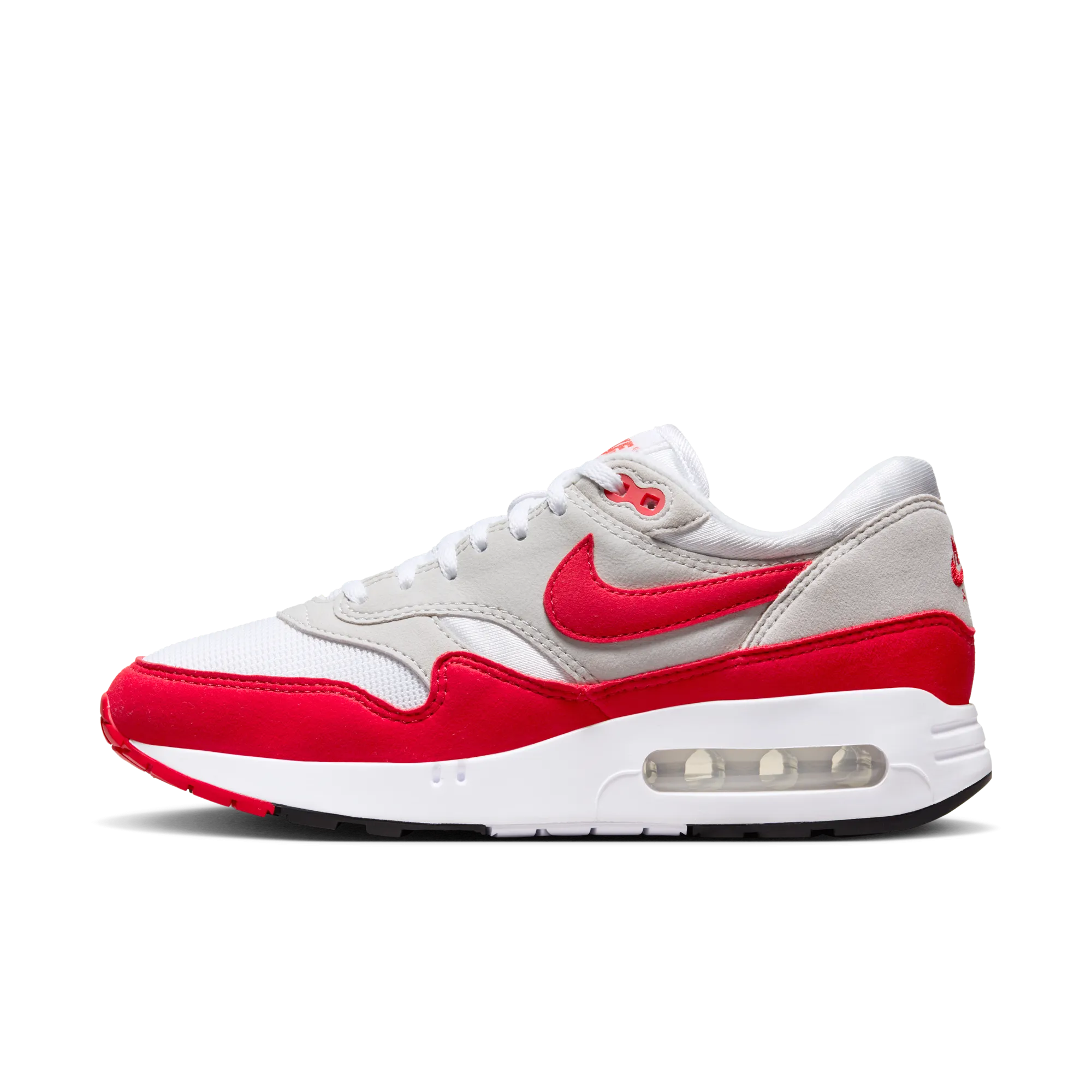 NIKE AIR MAX 1 '86 PREMIUM - WHITE/UNIVERSITY RED-LT NEUTRAL GREY