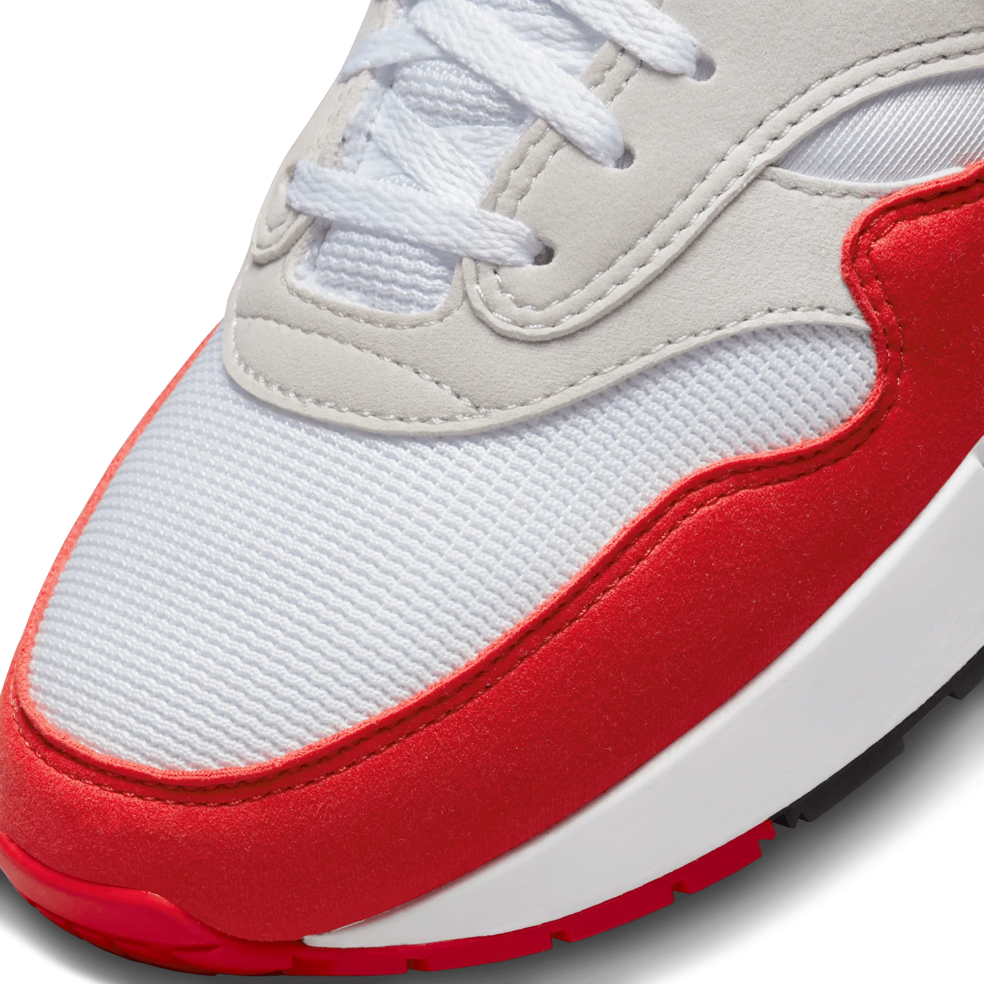 NIKE AIR MAX 1 '86 PREMIUM - WHITE/UNIVERSITY RED-LT NEUTRAL GREY