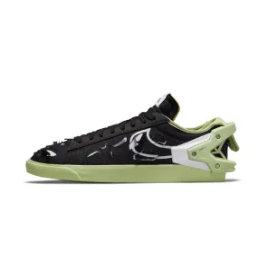 NIKE BLAZER LOW X ACRONYM - BLACK/WHITE-OLIVE AURA