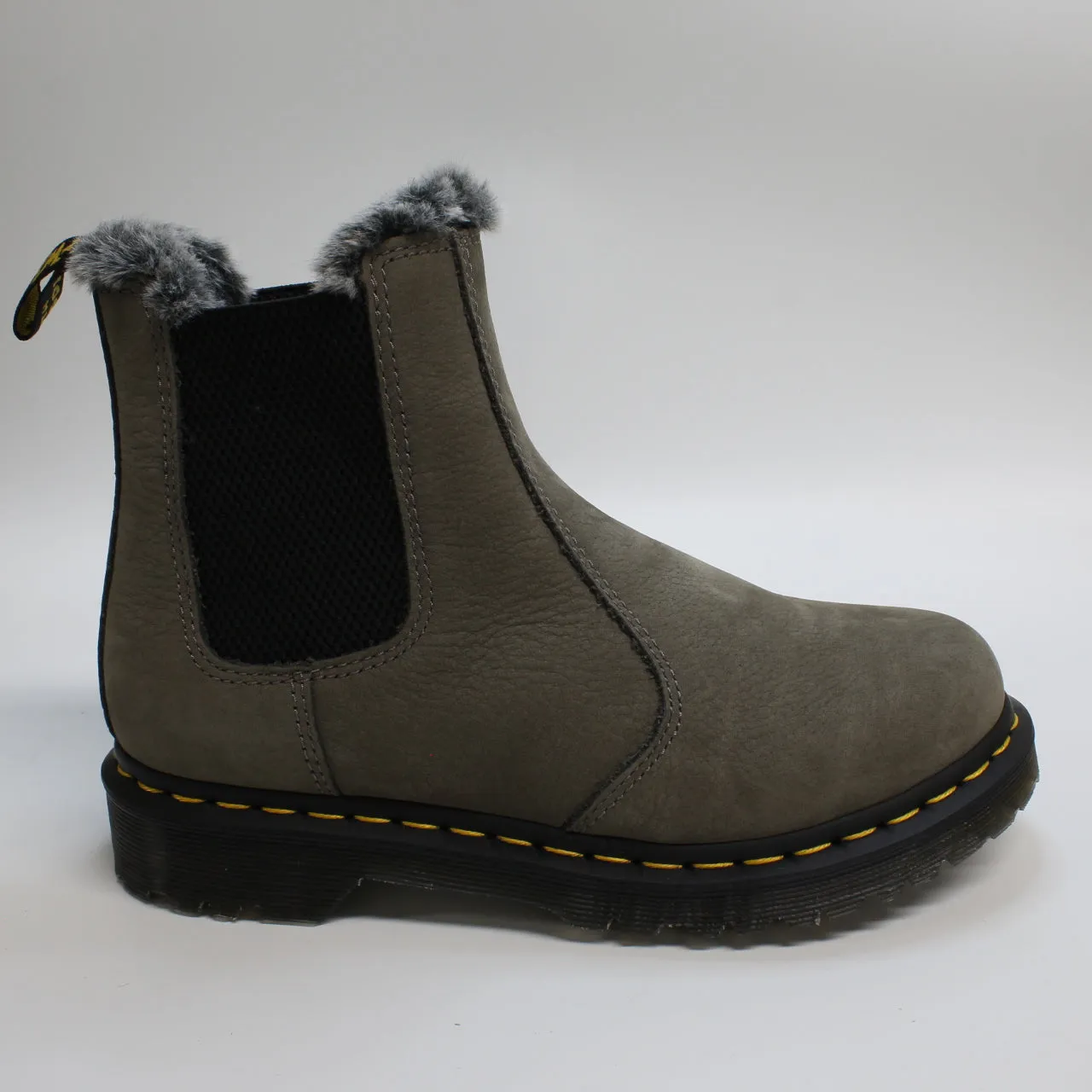 Odd sizes - Womens, Dr. Martens, 2976 Leonore, Nickel Grey Uk Sizes Right 5/Left 4