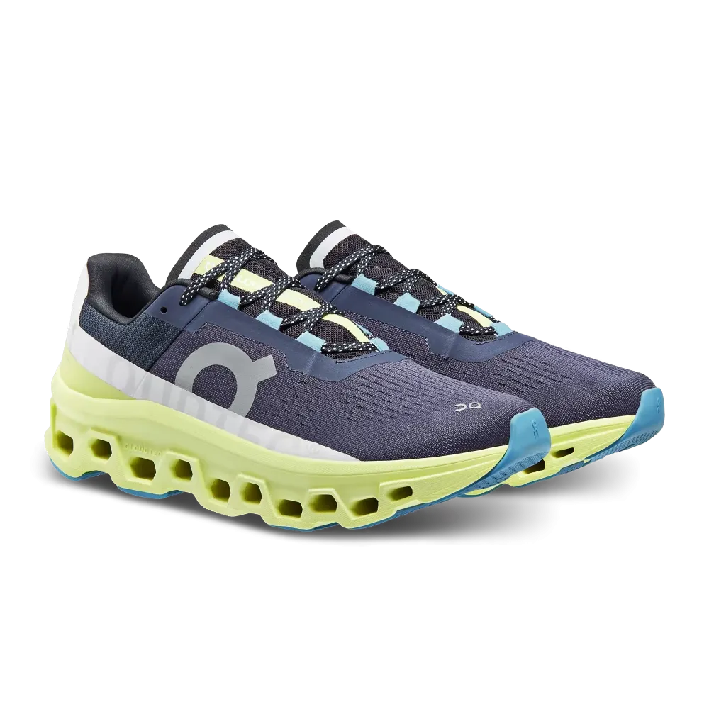 On Running Men's Cloudmonster Shoes - Iron / Hay