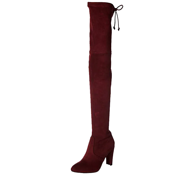 Pamela Slim Fit Over The Knee High Heel Boots