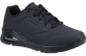 Skechers 200054EC Uno SR Sutal Mens Lace Up Work Shoe