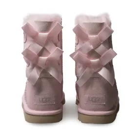 UGG Bailey Bow II Seashell Pink Boots - Youth