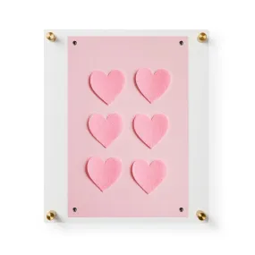 Valentine's Day Crafts Memo Board & Magnets