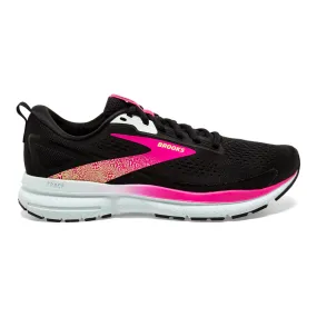 Women's Brooks Trace 3, Black/Blue/Pink Glo, 10 B Medium